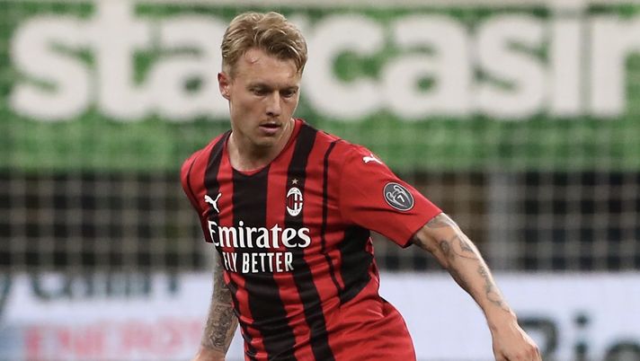 Simon Kjaer (difensore AC Milan), qui durante Milan-Cagliari 0-0 (Serie A 2020-2021) | News (Getty Images) 