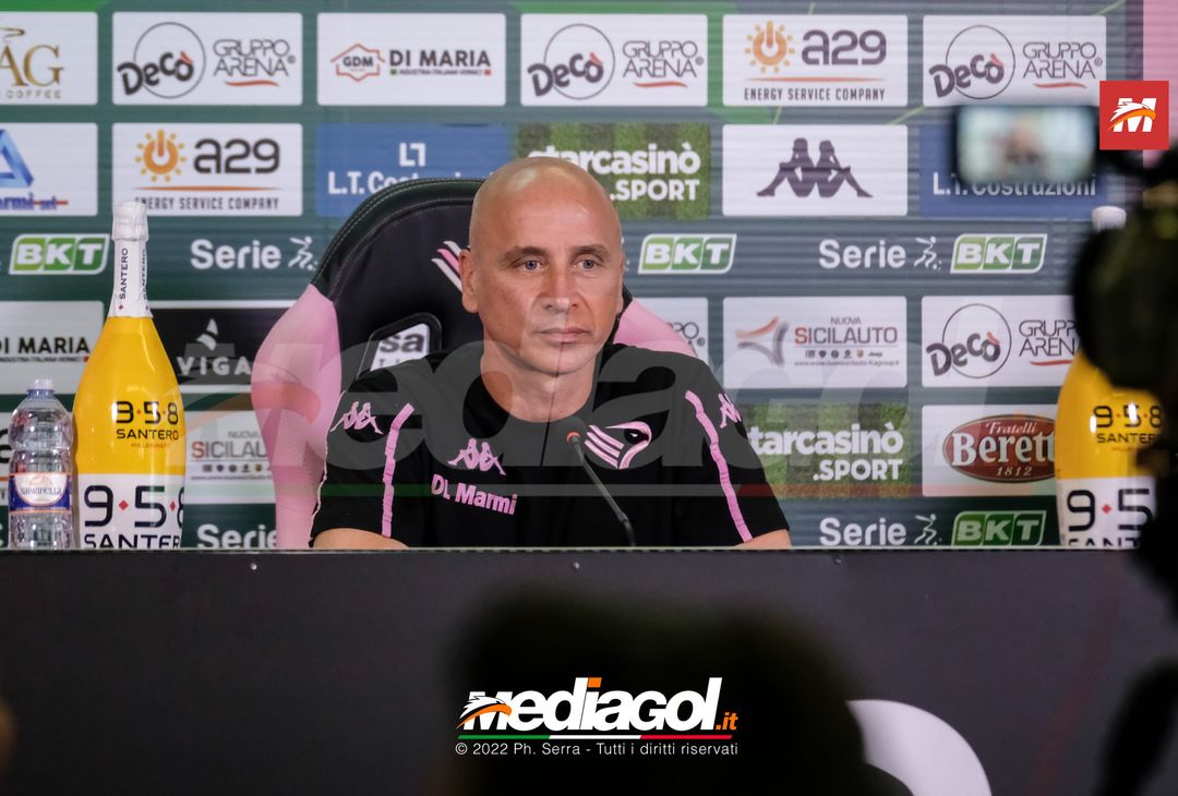 FOTO PALERMO, verso il Cittadella: mister Corini in conferenza (Gallery) - immagine 13