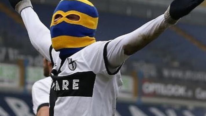 Derby dell'Enza: Parma, esultanza Baraye Derby dell'Enza: Parma, esultanza Baraye