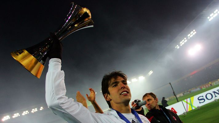 Ricardo Kaka nel 2007, Milan Campione del Mondo, Getty Images
