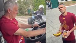 VIDEO – Mourinho alla guida del pullman, ma scorda Nuno Santos e inchioda