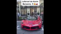 Benzema e la sua Ferrari da 5 milioni di euro | VIDEO