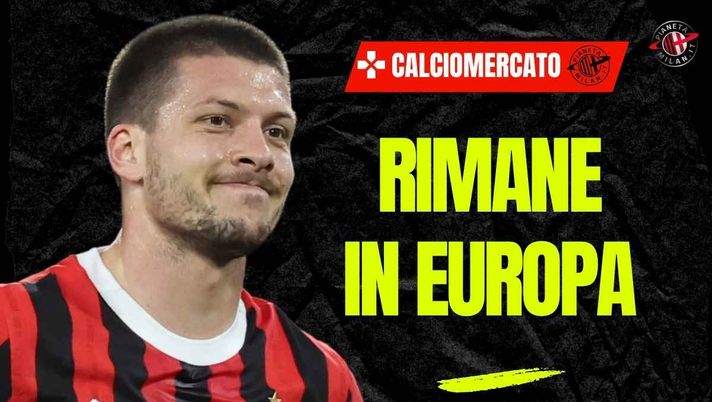 Quale futuro per Luka Jovic? Il suo contratto con il Milan è in scadenza | Calciomercato AC Milan News (Getty Images) Calciomercato Milan, pretendente a sorpresa per Jovic: ecco di chi si tratta