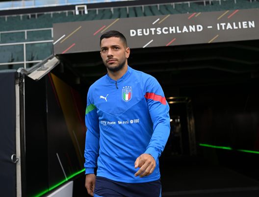 MOENCHENGLADBACH, GERMANY - JUNE 13: Gianluca Caprari of Italy in action during an Italy training session at Borussia Park Stadium on June 13, 2022 in Moenchengladbach, Germany. (Photo by Claudio Villa/Getty Images) Sconcerti: “Ikonè non mi piace molto, avrei preso Caprari. E Jovic…”- immagine 2