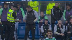 Old firm derby, lancio di oggetti contro la panchina: il Celtic “Inaccettabile”