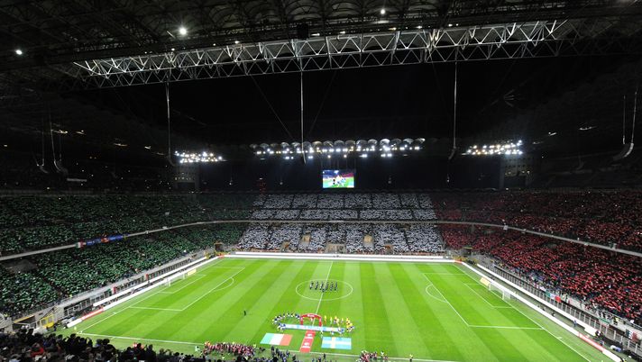 San Siro tricolore per Italia-Svezia, Getty Images