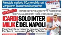 EDICOLA CDS – Icardi, è solo Inter. Maurito avrà più soldi