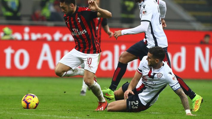 Hakan Calhanoglu, Milan-Cagliari, Getty Images Hakan Calhanoglu, Milan-Cagliari, Getty Images