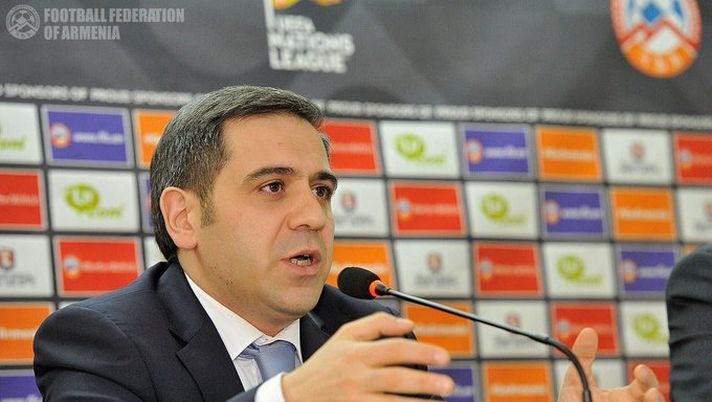 Armen Melikbekyan, presidente della Federcalcio armena 