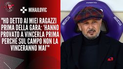 Mihajlovic: “L’Inter voleva vincere con i ricorsi e mi ha fatto arrabbiare”