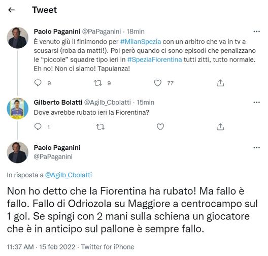 Paganini protesta: “Spezia penalizzato e tutti zitti. Eh no, non ci siamo!”- immagine 2