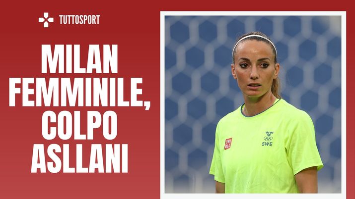 Kosovare Asllani, attaccante del Real Madrid vicina al Milan femminile (getty images)