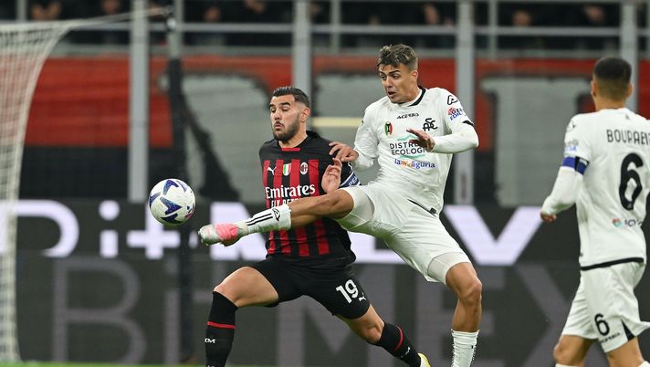 Theo Hernández Daniel Maldini Milan-Spezia Serie A 2022-2023