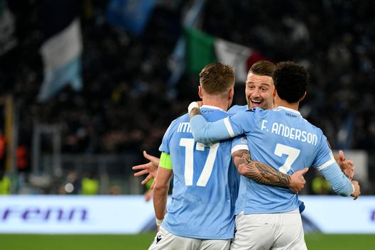 Ciro Immobile, Milinkovic e Felipe Anderson Ciro Immobile, Milinkovic e Felipe Anderson