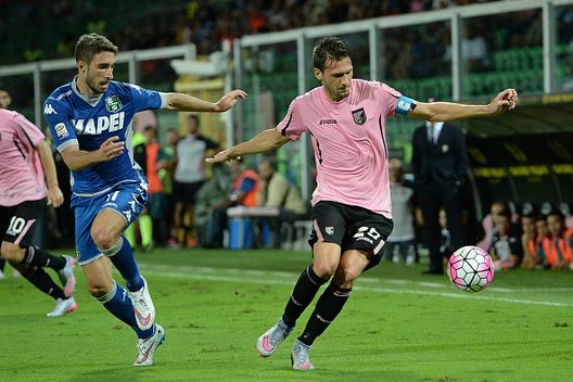 Franco Vazquez durante Palermo-Sassuolo (Getty Images) Franco Vazquez durante Palermo-Sassuolo (Getty Images)