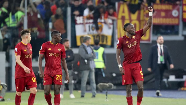 Abraham illude la Roma: Saelemaekers gela l’Olimpico. Col Milan finisce 1-1 - immagine 1