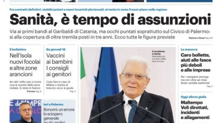 prima pagina