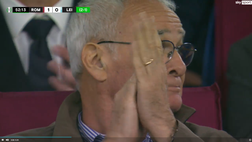 VIDEO Roma-Leicester, standing ovation per Ranieri: gioia e lacrime all’Olimpico…