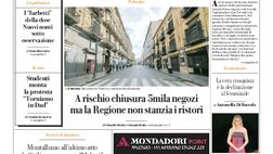 Prima Pagina, La Repubblica-Palermo: “Vaccini, in campo i medici di famiglia. A rischio chiusura 5mila negozi”