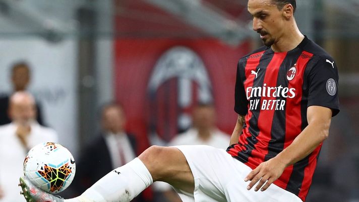 Zlatan Ibrahimovic, attaccante del Milan (credits: GETTY Images) 