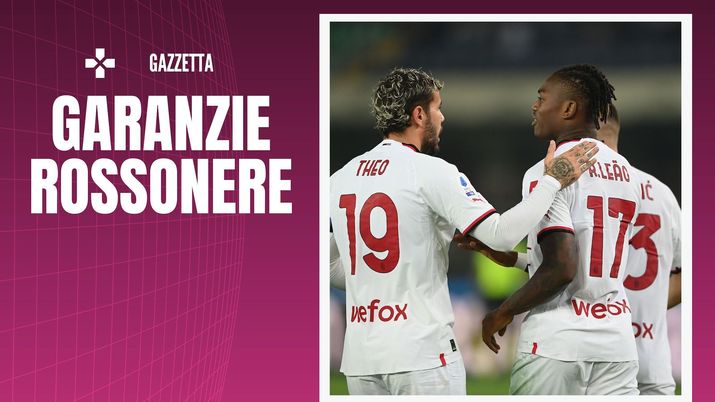 Theo Hernández Rafael Leao AC Milan