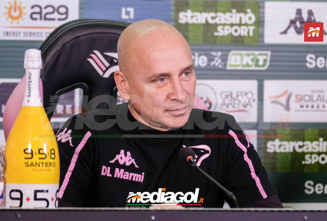 FOTO PALERMO, verso il Perugia: Corini in sala stampa (Gallery) - immagine 3