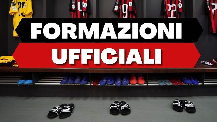 Formazioni ufficiali AC Milan
