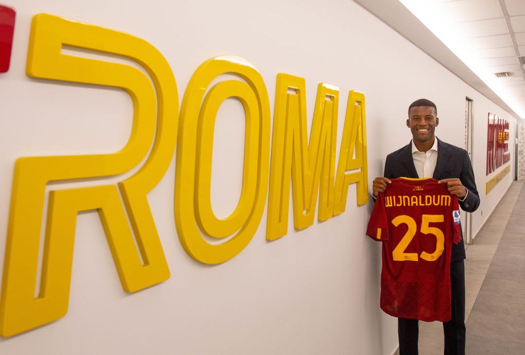 Wijnaldum è un nuovo giocatore della Roma – FOTO GALLERY - immagine 10