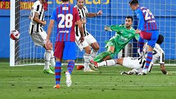 Gamper al Barcellona che senza Messi batte la Juventus 3-0