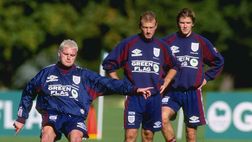 Gascoigne prende in giro Beckham: “Ho solo immaginato una passeggiata nel parco”