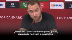 VIDEO / Eriksen: “È speciale essere a questo Mondiale, era il mio obiettivo”