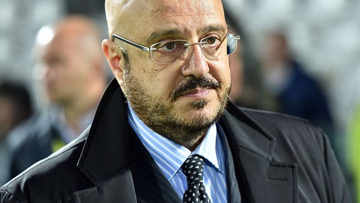 CESENA, ITALY - APRIL 29: Pierpaolo Marino General Manager of Atalanta before the Serie A match between AC Cesena and Atalanta BC at Dino Manuzzi Stadium on April 29, 2015 in Cesena, Italy.  (Photo by Giuseppe Bellini/Getty Images) 