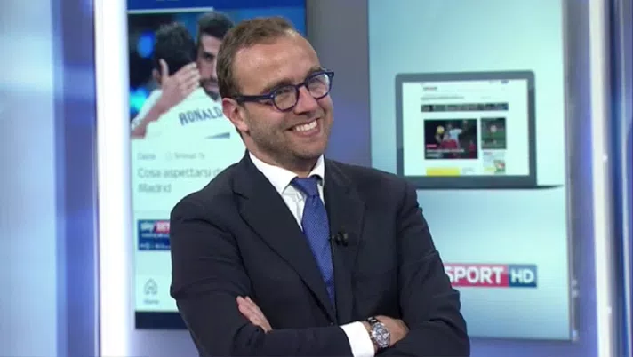 Riccardo Trevisani, giornalista di Sky Sport