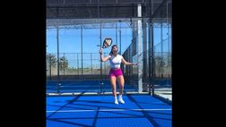 VIDEO / Majooh Barbeito si diletta col padel: ecco lady Ocampos in azione