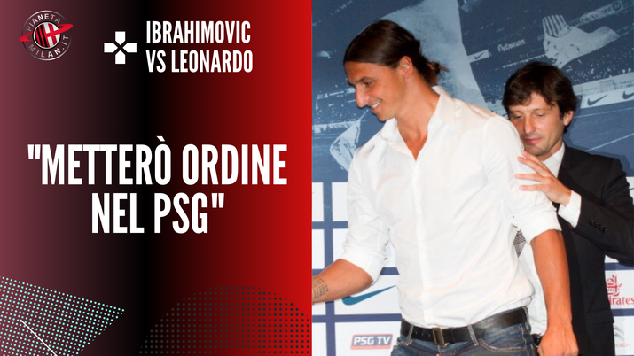 Zlatan Ibrahimovic Leonardo Psg