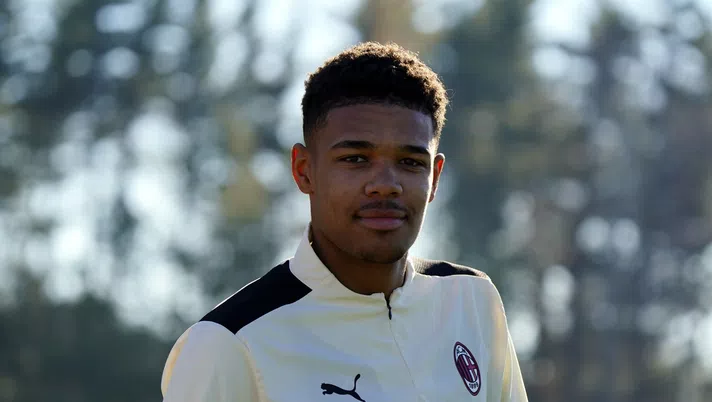 Emil Roback, attaccante del Milan (getty images)