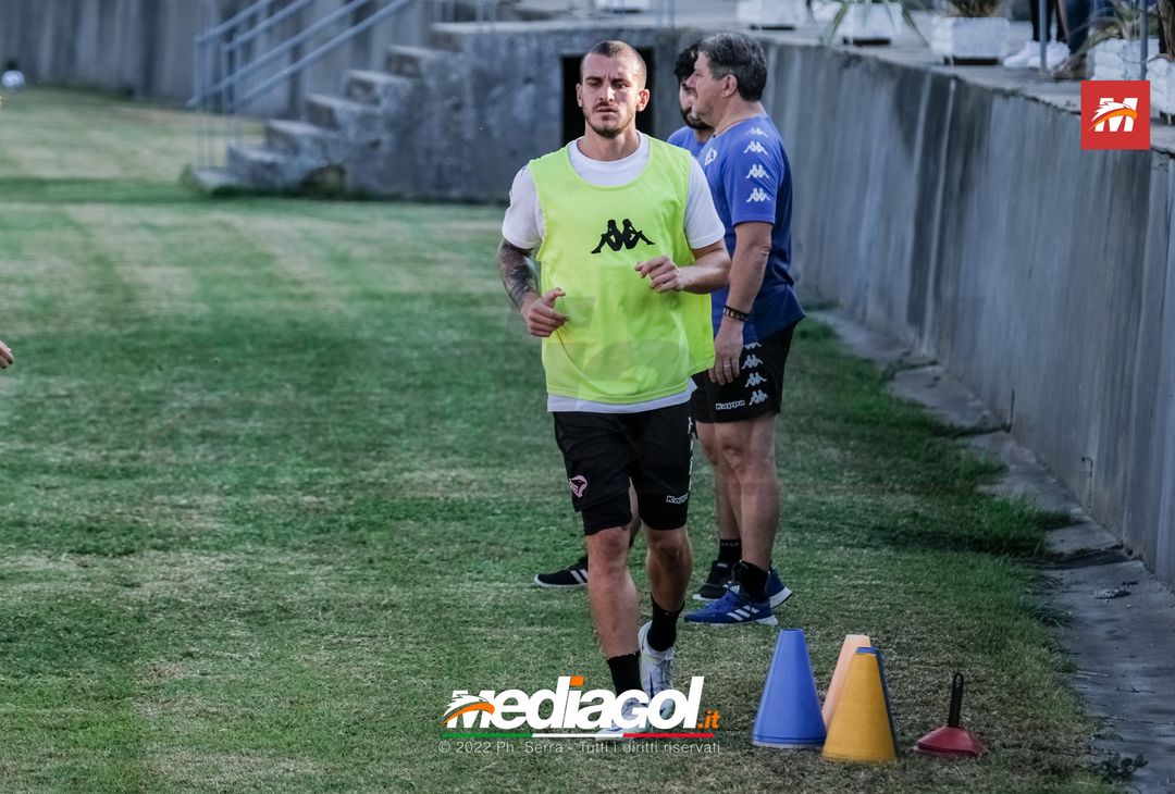 FOTO RITIRO PALERMO, la squadra di mister Baldini si allena a Boccadifalco (Gallery) - immagine 60
