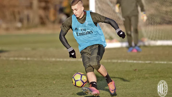 Deulofeu allenamento Milan