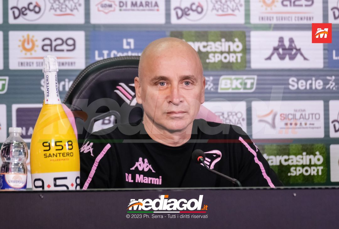 FOTO PALERMO, verso il Bari: Mister Corini in sala stampa (Gallery) - immagine 6