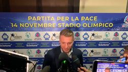 Le parole di Immobile alla presentazione della Partita della Pace – VIDEO