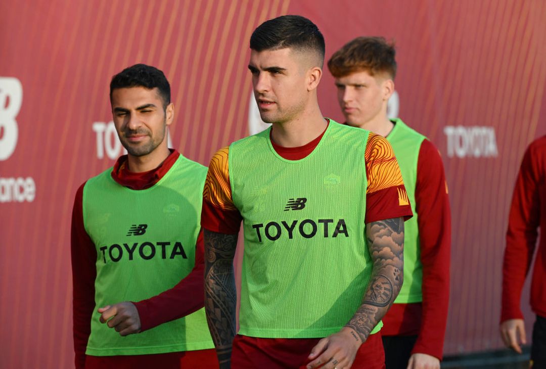 Trigoria, primo allenamento con la Roma per Solbakken – FOTO GALLERY - immagine 21