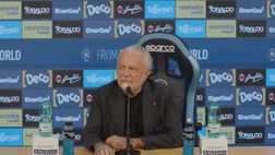 De Laurentiis: “Volevo vincere la Champions. L’Inter a 20 punti da noi è arrivata in finale”
