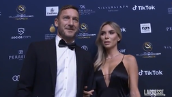 VIDEO Globe Soccer Awards: Totti e Noemi, prima uscita ufficiale a Dubai