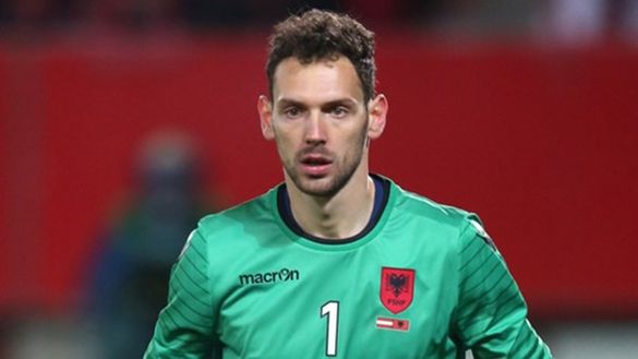 Etrit Berisha ha difeso anche i pali della porta della Nazionale albanese Etrit Berisha ha difeso anche i pali della porta della Nazionale albanese
