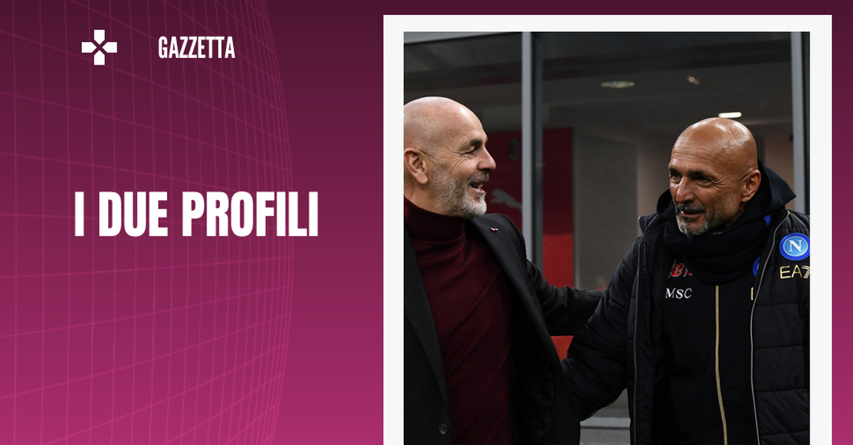 Napoli Milan, allenatori a confronto: i profili di Spalletti e Pioli