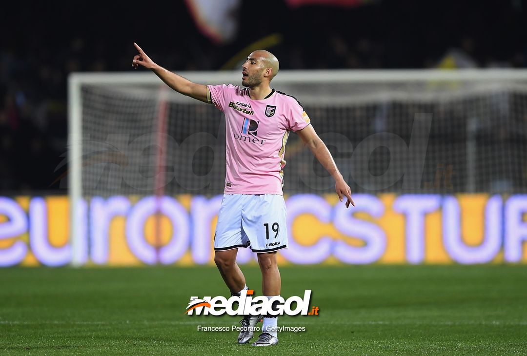  during the Serie B match between Benevento and Carpi FC at Stadio Ciro Vigorito on April 14, 2019 in Benevento, Italy. 