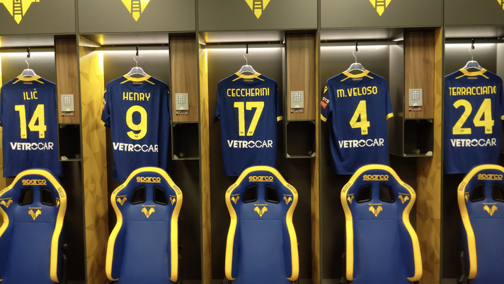 Verona, ecco il nuovo spogliatoio dell’Hellas  Verona, ecco il nuovo spogliatoio dell’Hellas - immagine 1