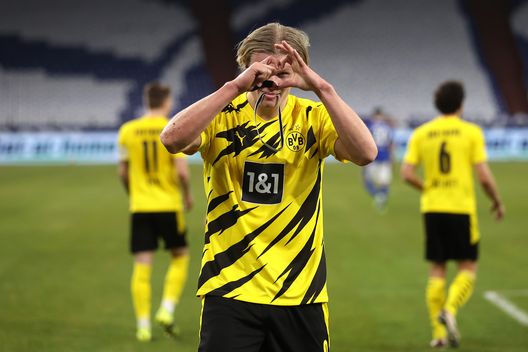 Erling Haaland, attaccante del Borussia Dortmund Erling Haaland, attaccante del Borussia Dortmund