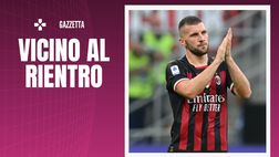 Milan, torna Rebic: ha messo nel mirino la trasferta di Empoli