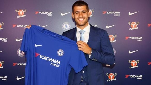  Alvaro Morata, nuovo giocatore del Chelsea (credits: Official Chelsea FC website) 